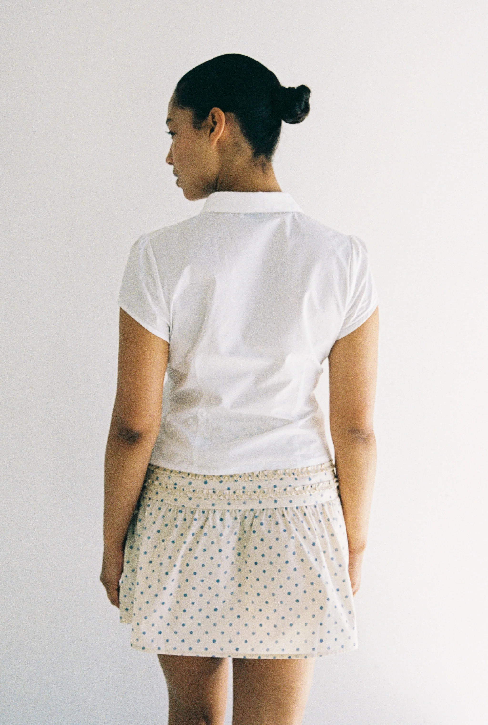 Annika Mini Skirt - Polka Dot - Image 7