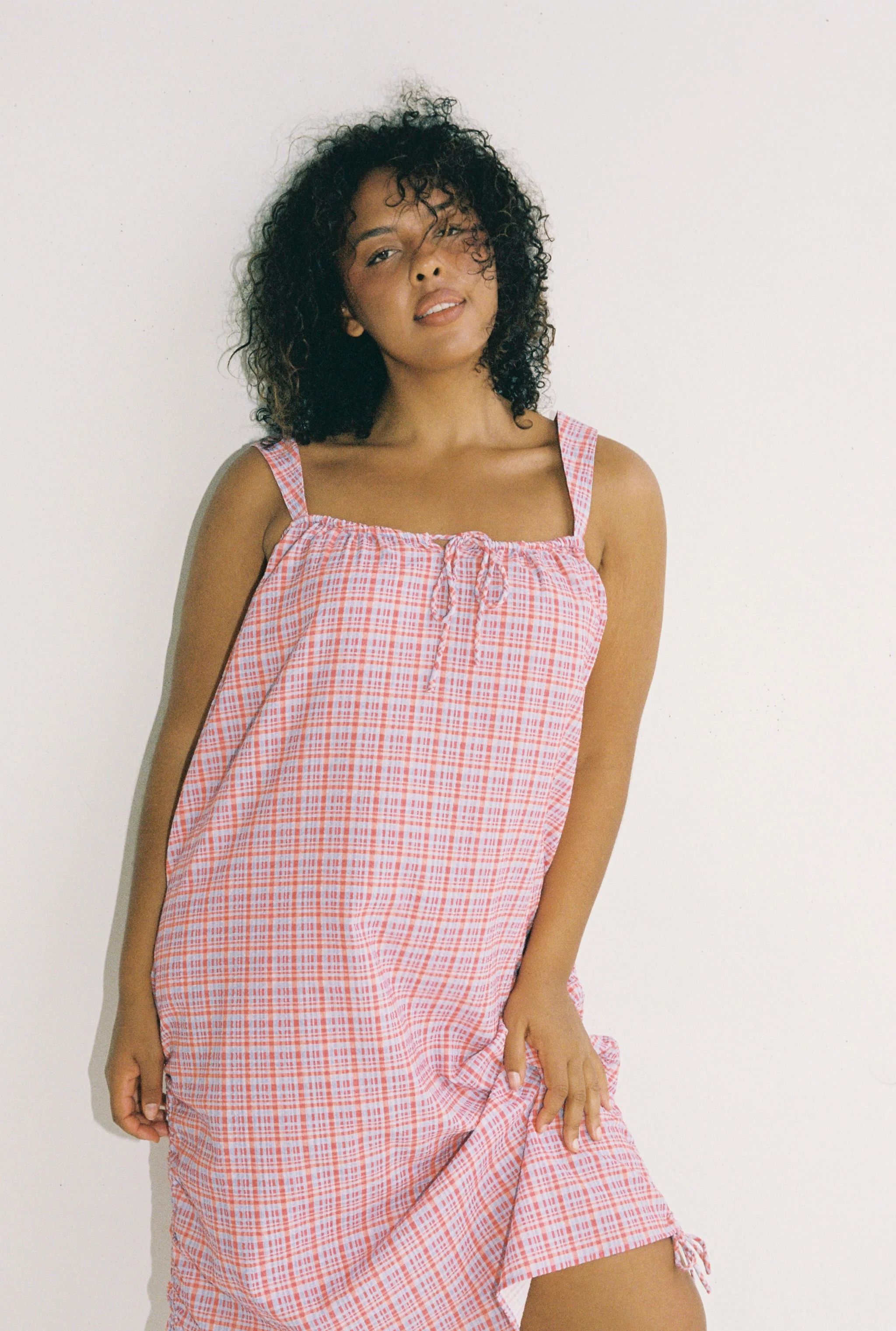 Bella Midi Dress - Picnic Check - Image 3