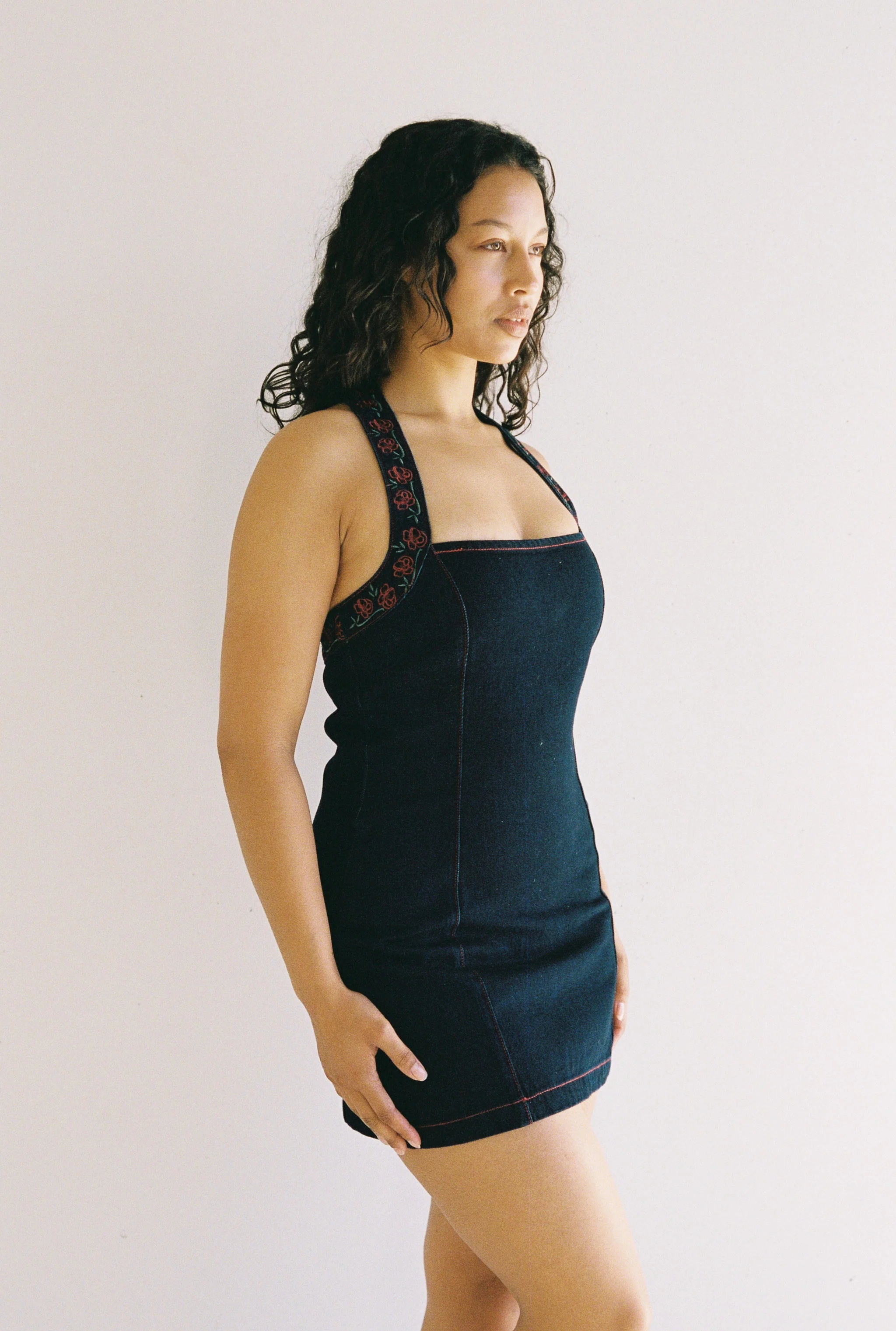 Elody Halter Dress - Image 6
