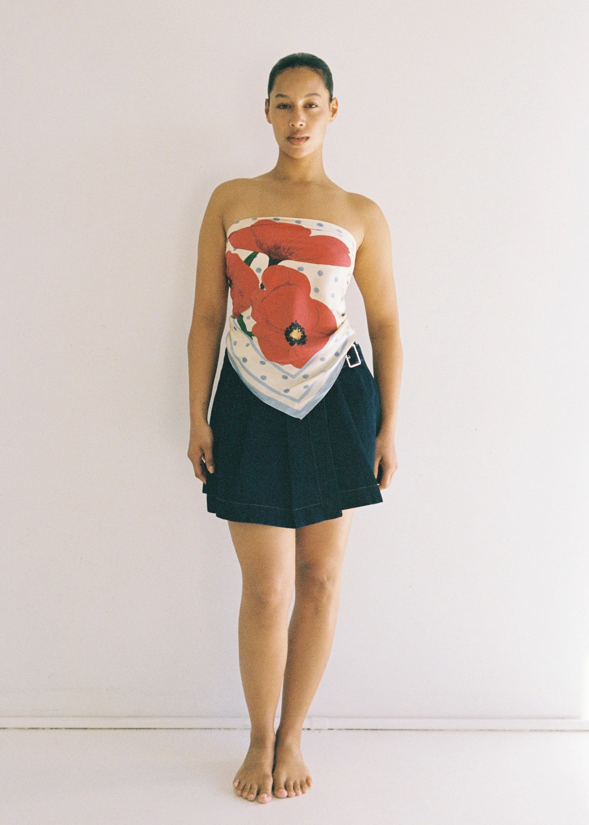 Harlow Denim Mini Skirt - Image 7