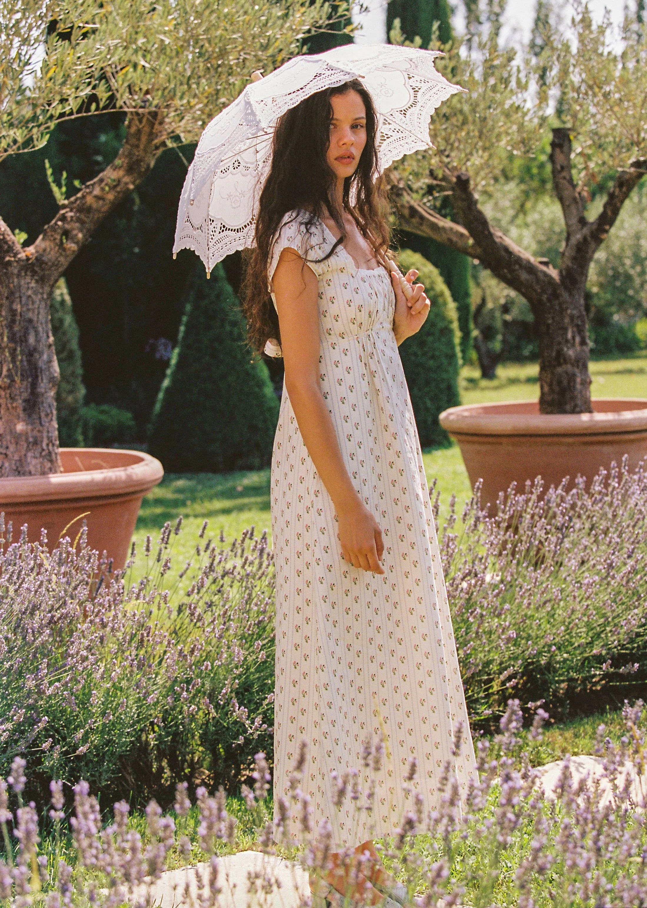 Irina Maxi Dress - Poppy Stripe - Image 6