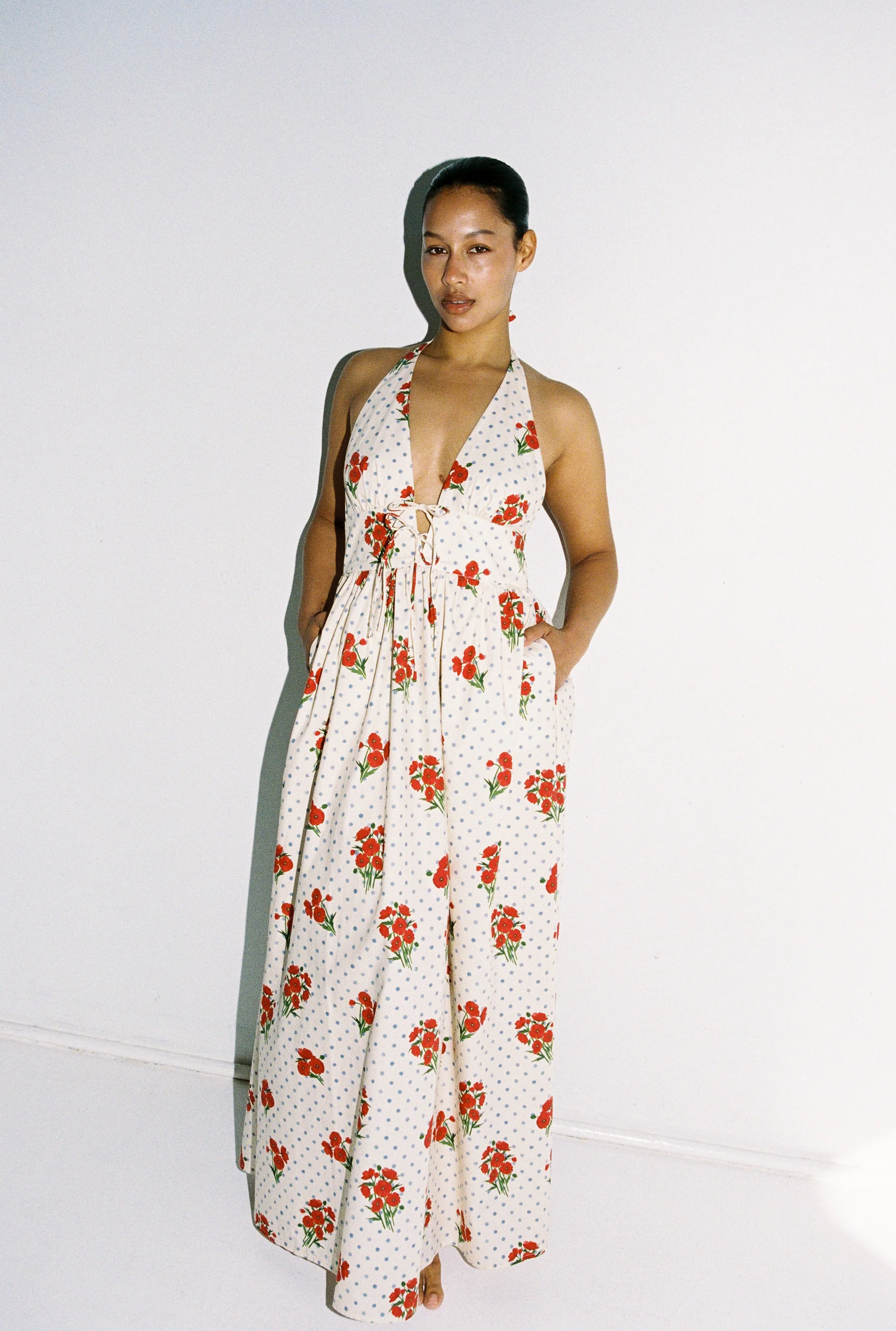 Lily Maxi Dress - Poppies - Image 5