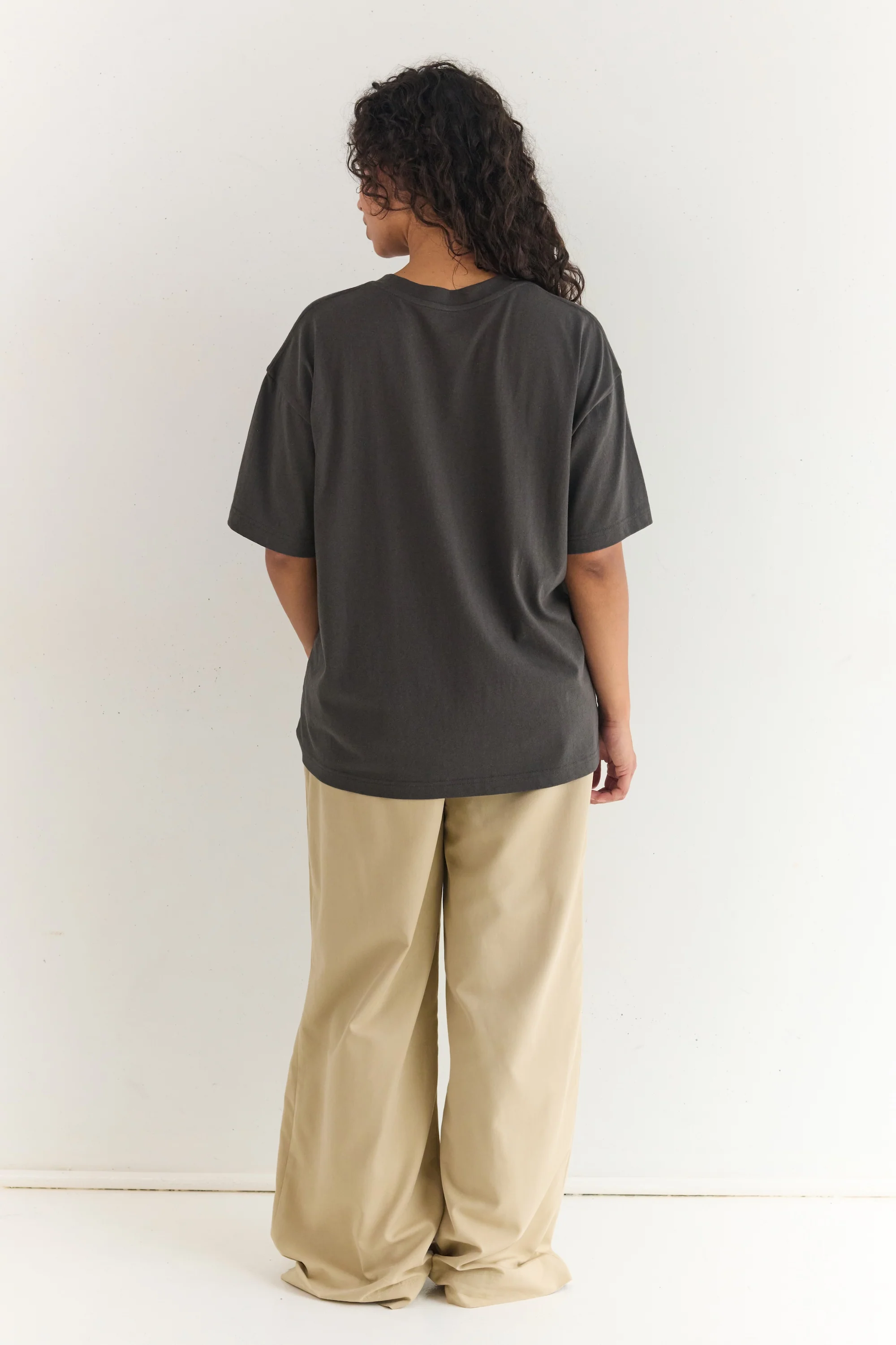 Lock Tee - Washed Black - Image 6
