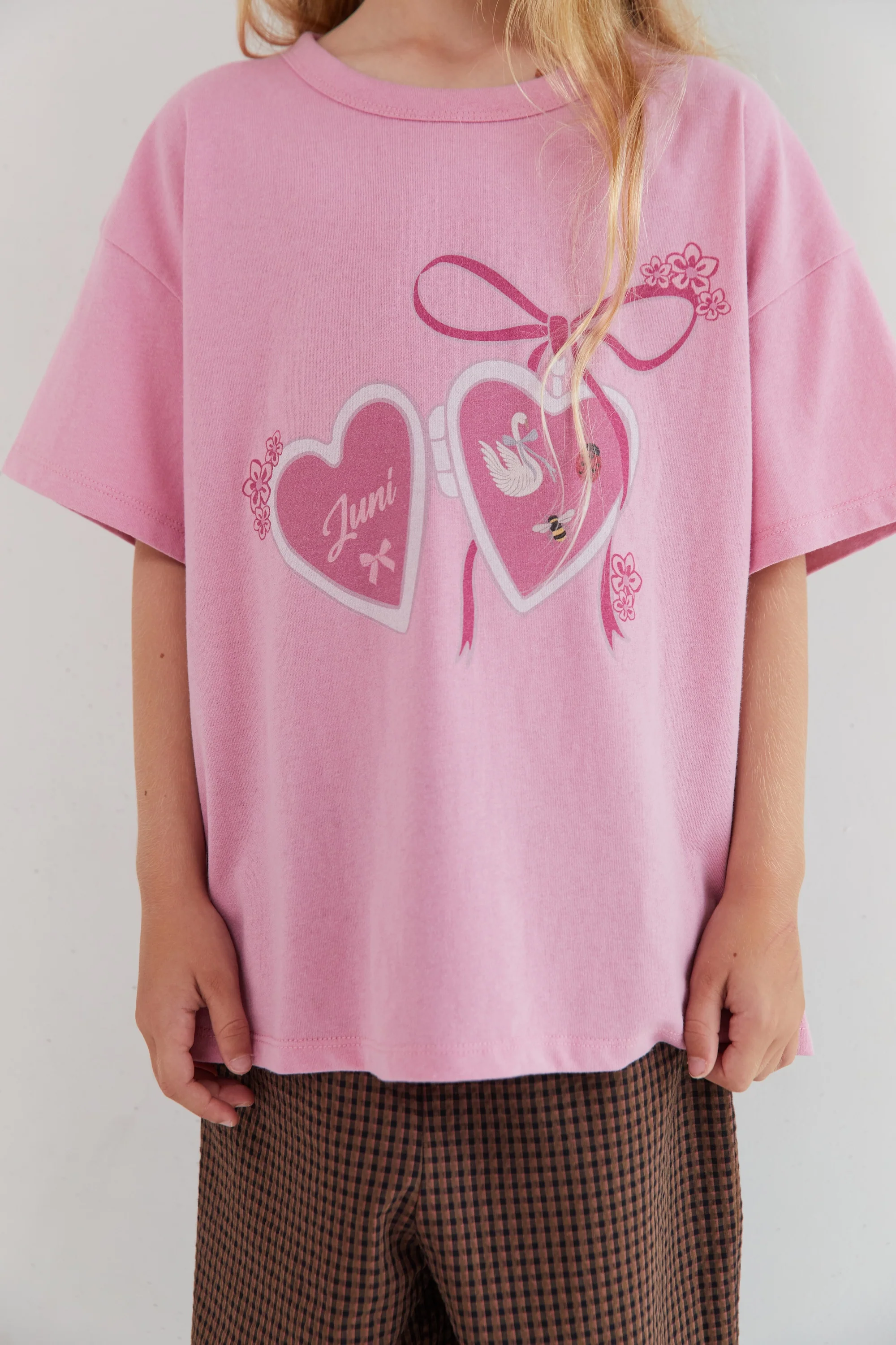 Love Locket Tee - Pink - Image 5