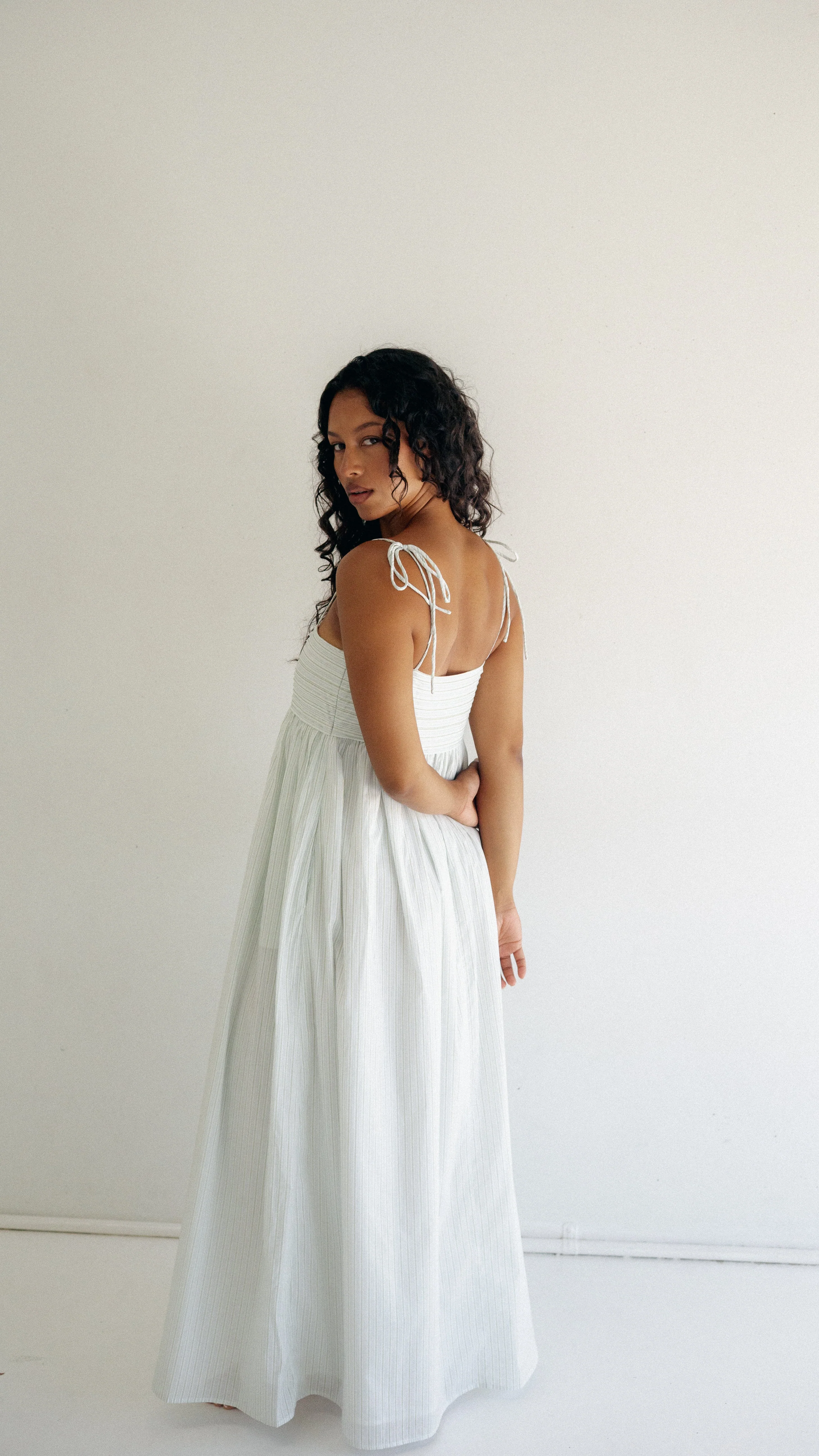 Odette Maxi Dress - Stripe - Image 6