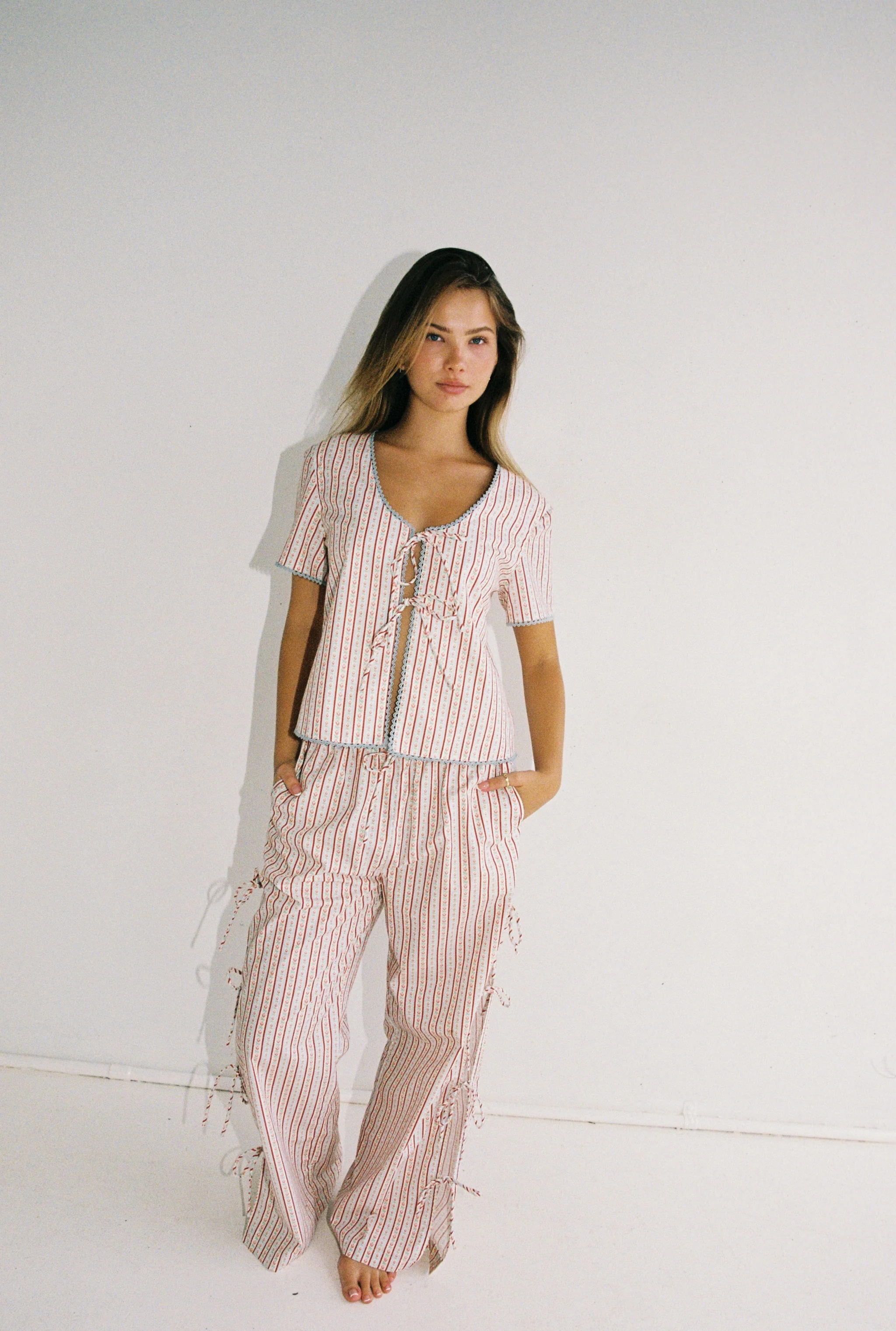 Poppy Pants - Tulip Stripe - Image 5