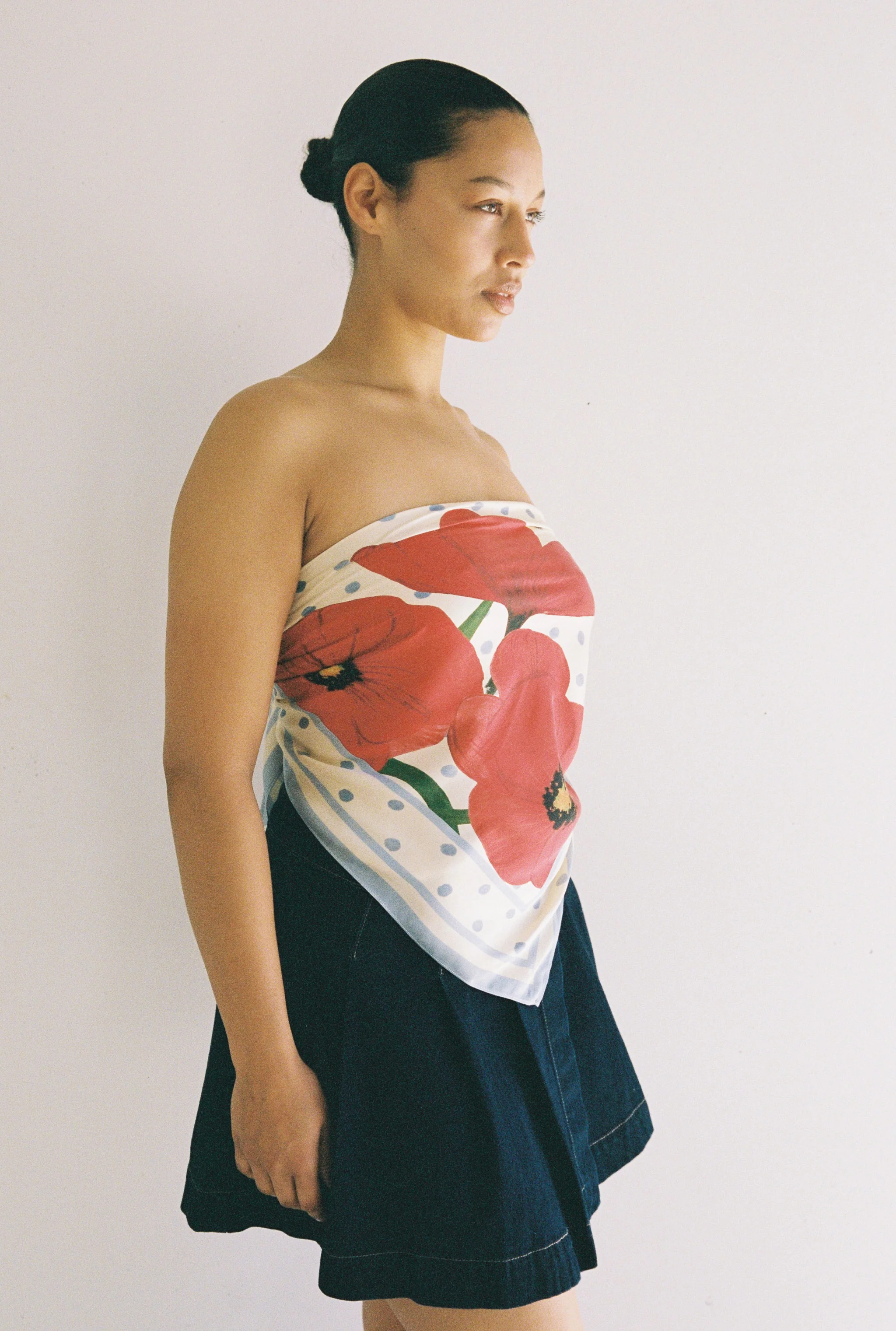 Poppy Silk Scarf - Image 5