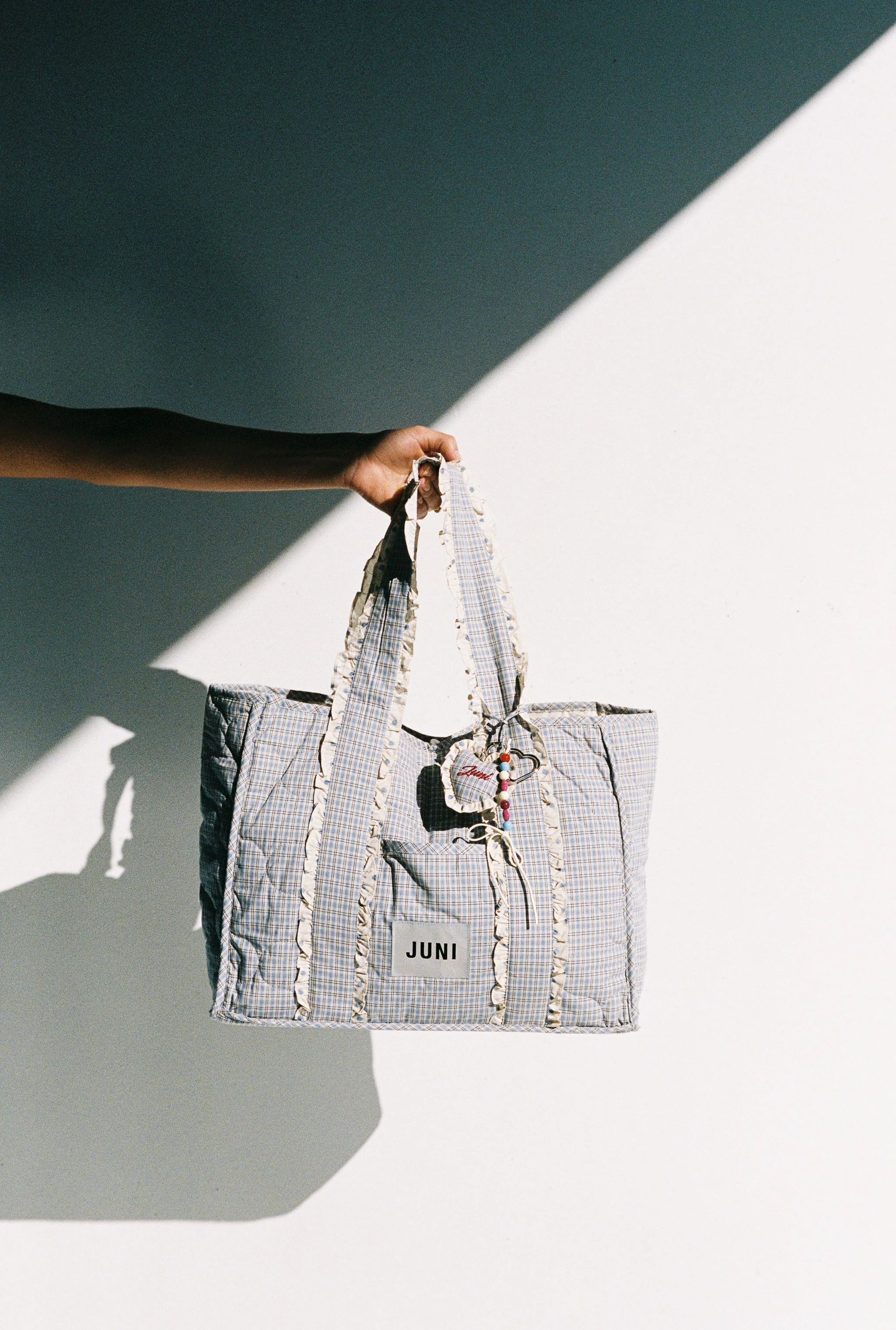 The Everything Bag - Blue Check *Pre-order - Image 3